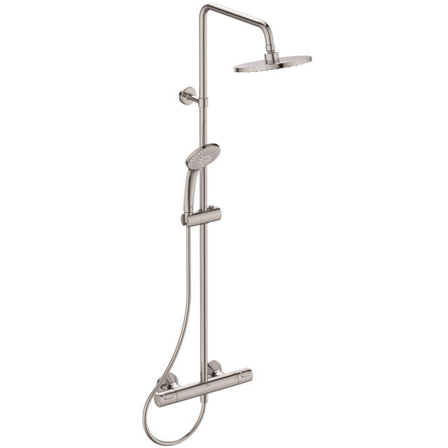 Ideal Standard Ceratherm T25 Chrome Dual Exposed Thermostatic Shower Mixer Pack - A7209AA
