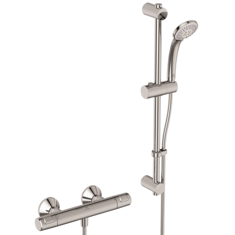 Ideal Standard Ceratherm T25 Exposed Chrome Thermostatic Shower Mixer Pack - A7205AA