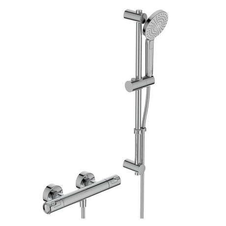 Ideal Standard Ceratherm T50 Exposed Thermostatic Shower Mixer Pack - Chrome - A7221AA