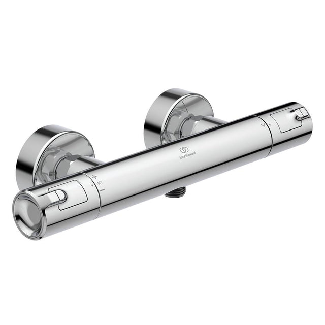 Ideal Standard Ceratherm T50 Exposed Thermostatic Shower Mixer Valve - Chrome - A7216AA