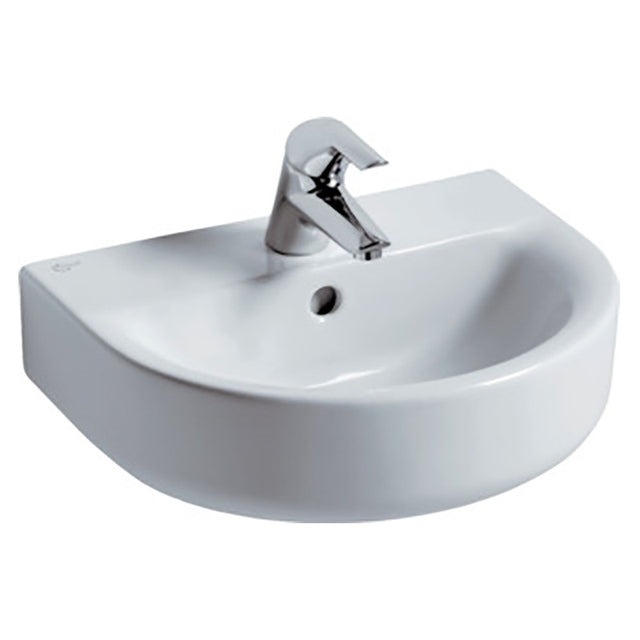 Ideal Standard Concept Arc 450mm White 1 Tap Hole Basin - E796601