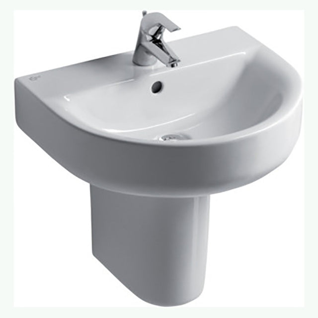 Ideal Standard Concept Arc 550mm White 1 Tap Hole Basin - E785201