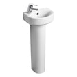 Ideal Standard Concept Arc Cloakroom Basin With Overflow 350mm - White - E798801 - TAP 'N' SHOWER