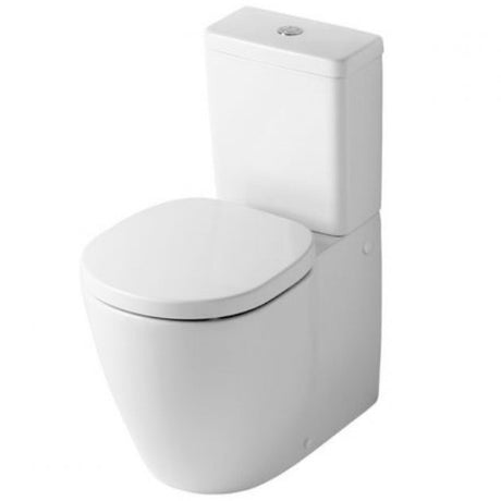 Ideal Standard Concept White Close Coupled Back to Wall Toilet Pan - E801101