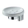 Ideal Standard Concept Ceramic Soap Dish & Holder - Chrome/white - N1323AA - TAP 'N' SHOWER