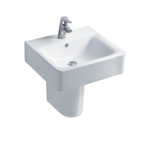 Ideal Standard Concept Cube 500mm White 1 Tap Hole Basin - E788101
