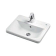 Ideal Standard Concept Cube 580mm Wide 1 Tap Hole Countertop Basin - E