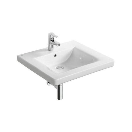 Ideal Standard Concept Freedom Wall Hung Basin 0 Tap Holes 600mm - White - E550101 - TAP 'N' SHOWER