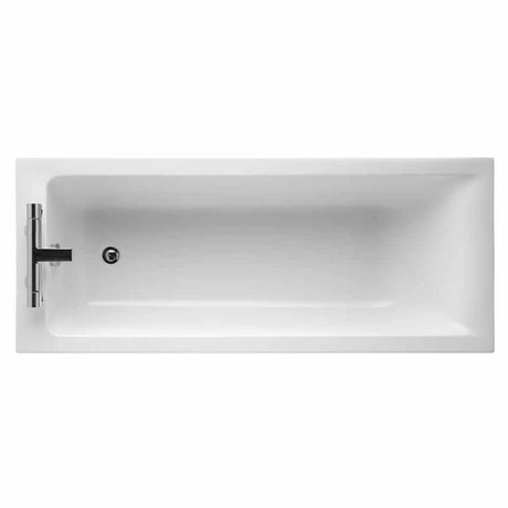 Ideal Standard Concept 1700mm x 700mm 2 Tap Hole White Single Ended Rectangular Bath - E729201