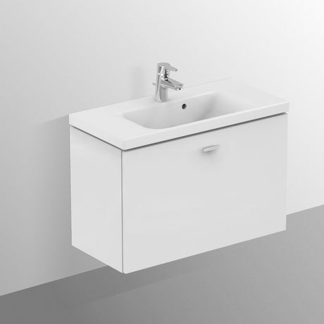 Ideal Standard Concept Space Wall Hung Storage Unit With One Drawer 800 X 380mm - White - E0318WG - TAP 'N' SHOWER