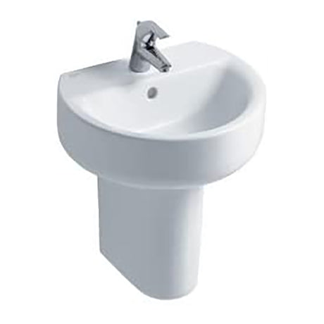 Ideal Standard Concept Sphere 1 Tap Hole White 500mm Basin - E789201