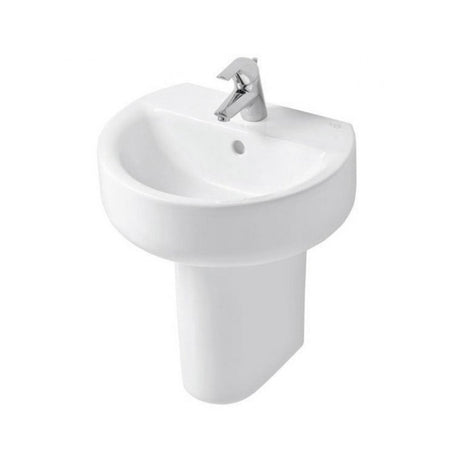 Ideal Standard Concept Sphere 1 Tap Hole White 550mm Basin - E786201
