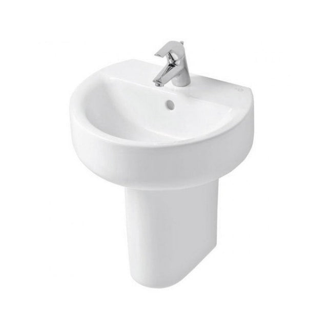 Ideal Standard Concept Sphere 1 Tap Hole White 550mm Basin - E786201