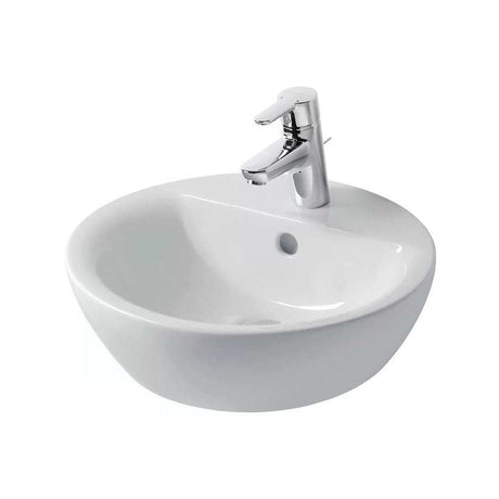 Ideal Standard Concept Sphere 430mm Wide 1 Tap Hole Vessel Basin - E80