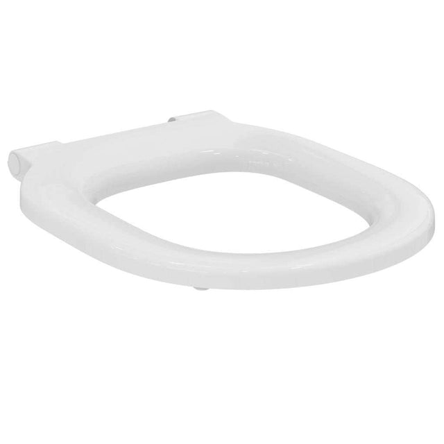 Ideal Standard Concept modern white toilet seat without cover designed for durability and easy installation