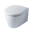 Ideal Standard Concept White Wall Mounted Aquablade Pan - E047301