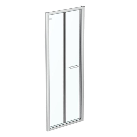 Ideal Standard Connect 2 Bifold Door with Idealclean Clear Glass 760mm - Bright Silver - K9397EO