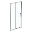 Ideal Standard Connect 2 Slider Door with Idealclean Clear Glass 1000mm - Silk Black - K9394V3