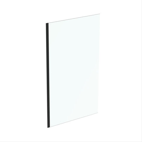 Ideal Standard Connect 2 Wetroom Panel With Idealclean Clear Glass 1200mm - Silk Black - K9379V3