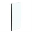 Ideal Standard Connect 2 Wetroom Panel With Idealclean Clear Glass 900mm - Silk Black - K9377V3