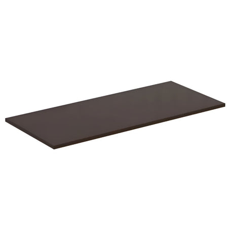 Ideal Standard Connect Air 1000mm Worktop for Vessel Installation - Matt Dark Brown - E0851VY - TAP 'N' SHOWER