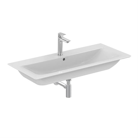 Ideal Standard Connect Air 104cm Vanity Washbasin - White - E027401