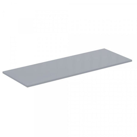 Ideal Standard Connect Air 1200mm Worktop for Vessel Installation - Gloss Light Grey - E0852EQ - TAP 'N' SHOWER