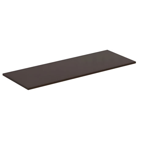 Ideal Standard Connect Air 1200mm Worktop for Vessel Installation - Matt Dark Brown - E0852VY - TAP 'N' SHOWER