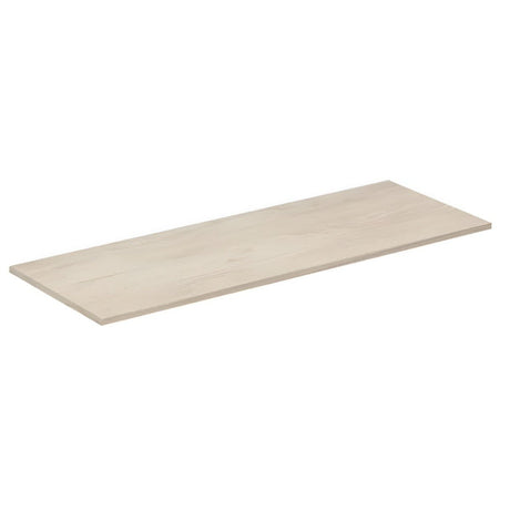 Ideal Standard Connect Air 1200mm Worktop for Vessel Installation Wood Light Brown - E0852UK - TAP 'N' SHOWER