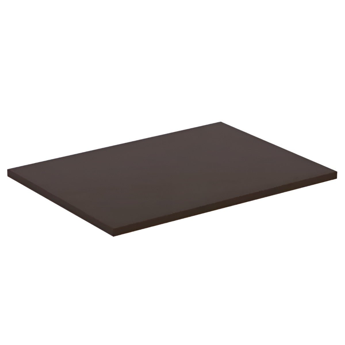 Ideal Standard Connect Air 600mm Worktop for Vessel Installation - Matt Dark Brown - E0848VY - TAP 'N' SHOWER