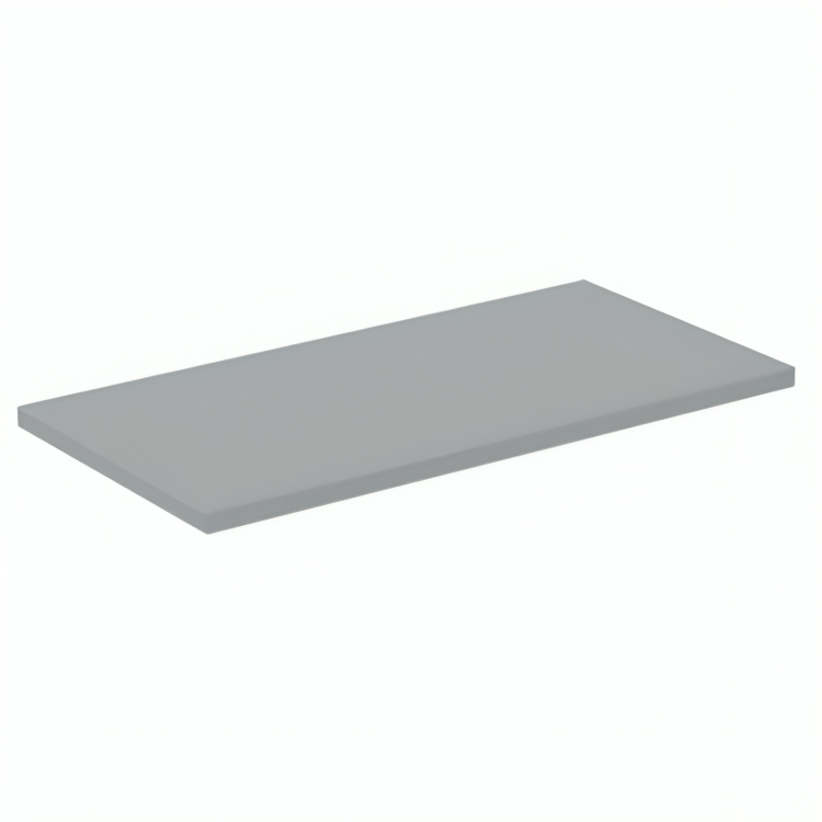 Ideal Standard Connect Air 600mm Worktop - Gloss Light Grey - E0839EQ - TAP 'N' SHOWER