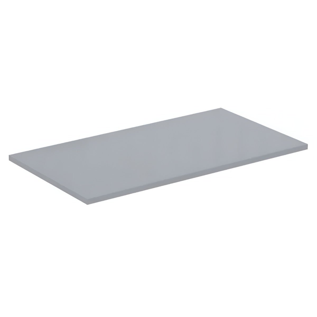 Ideal Standard Connect Air 800mm Worktop for Vessel Installation - Gloss Light Grey - E0849EQ - TAP 'N' SHOWER
