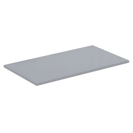 Ideal Standard Connect Air 800mm Worktop for Vessel Installation - Gloss Light Grey - E0849EQ - TAP 'N' SHOWER