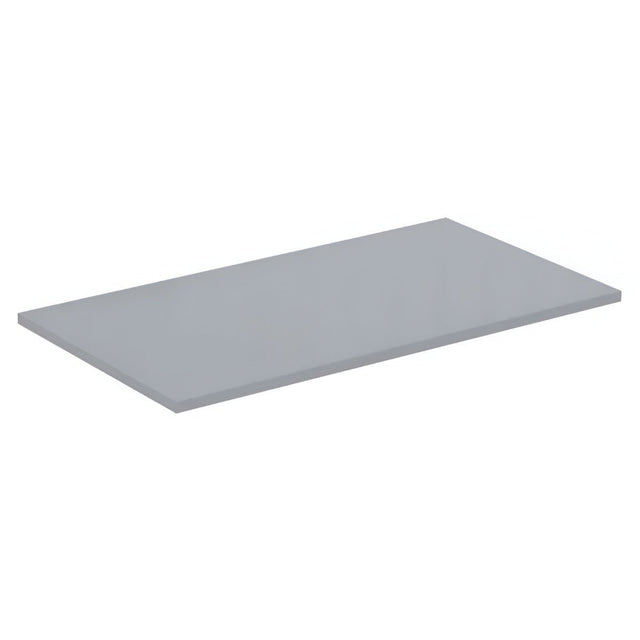Ideal Standard Connect Air 800mm Worktop for Vessel Installation - Gloss Light Grey - E0849EQ - TAP 'N' SHOWER