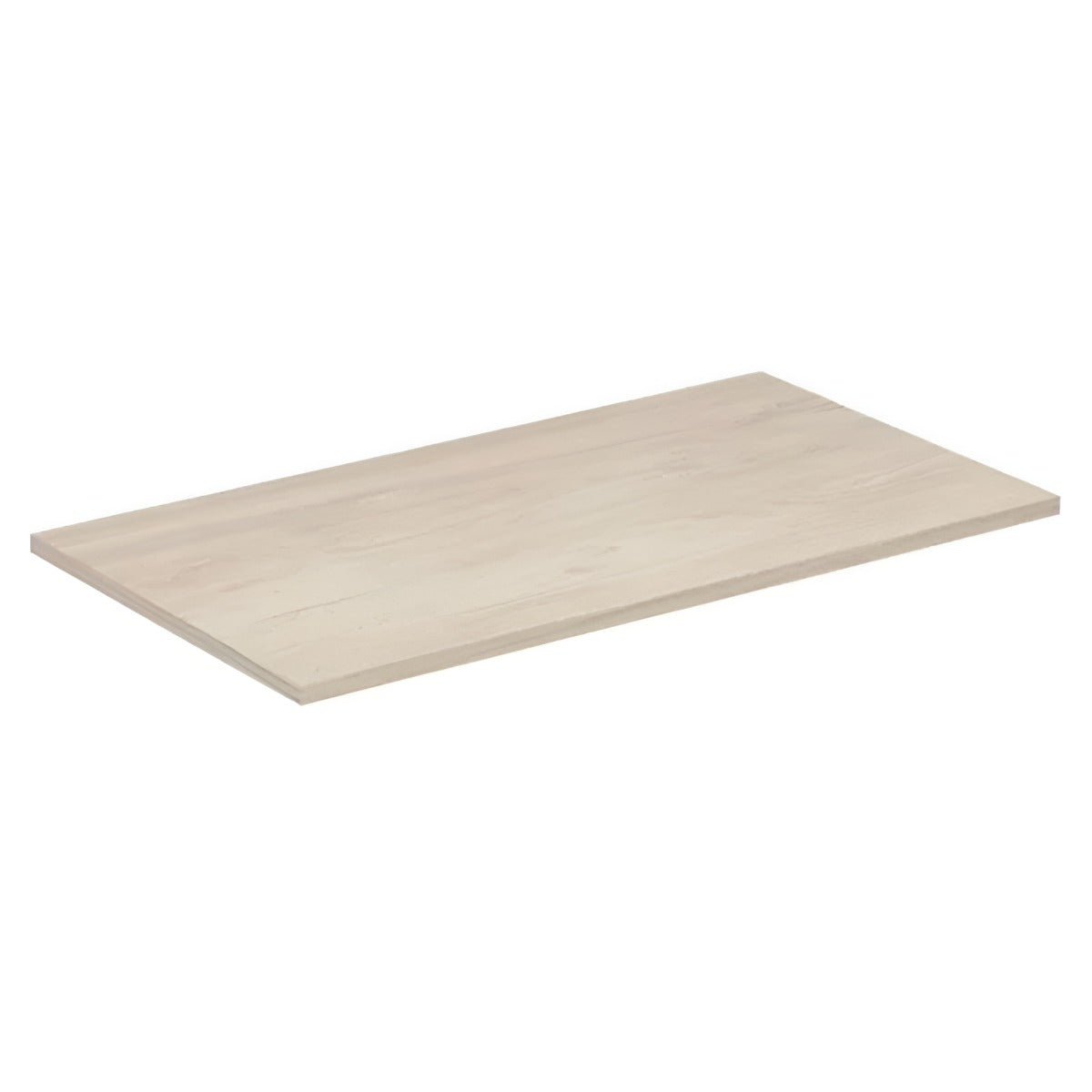 Ideal Standard Connect Air 800mm Worktop for Vessel Installation - Wood Light Brown - E0849UK - TAP 'N' SHOWER
