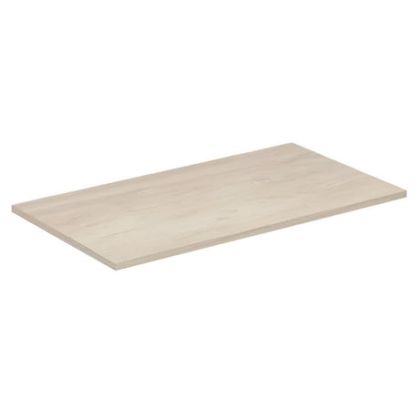 Ideal Standard Connect Air 800mm Worktop for Vessel Installation - Wood Light Brown - E0849UK - TAP 'N' SHOWER