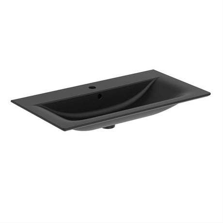 Ideal Standard Connect Air Vanity Washbasin 84cm - Silk Black - E0279V3