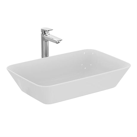 Ideal Standard Connect Air Cube Vessel Washbasin 60cm - White - E034801