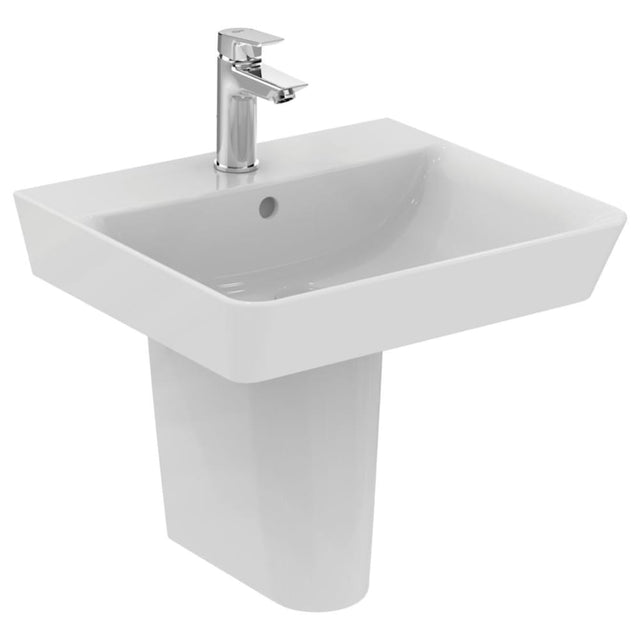 Ideal Standard Connect Air Semi Pedestal - White - E074801 - TAP 'N' SHOWER