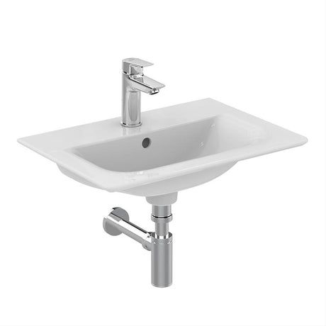 Ideal Standard Connect Air Short Projection Vanity Washbasin 54cm - White - E029601