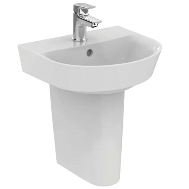 Ideal Standard Connect Air Small Semi - pedestal - White - E034501 - TAP 'N' SHOWER