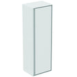 Ideal Standard Connect Air Wall Hung Half Column Unit 1 Door 400mm Wide - Gloss White / Matt White - E0834B2 - TAP 'N' SHOWER