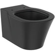 Ideal Standard Connect Air Wall Hung Wc Pan - Black - E0054V3 - TAP 'N' SHOWER
