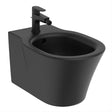 Ideal Standard Connect Air Wall Mounted Bidet - Silk Black - E0266V3