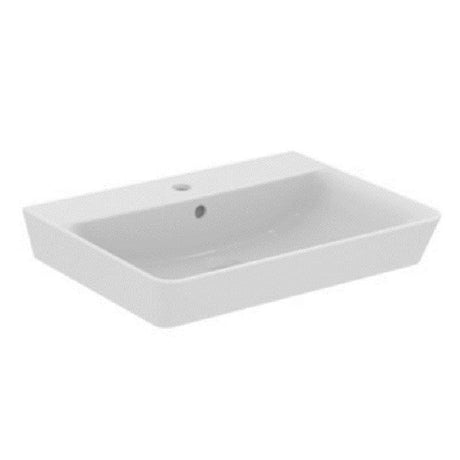 Ideal Standard Connect Air Washbasin With Overflow 600mm - White - E074201 - TAP 'N' SHOWER