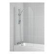 Ideal Standard Connect Radius Bright Silver Bath Screen - T9924EO