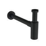 Ideal Standard Contemporary Bottle Trap - Black - T4441XG - TAP 'N' SHOWER