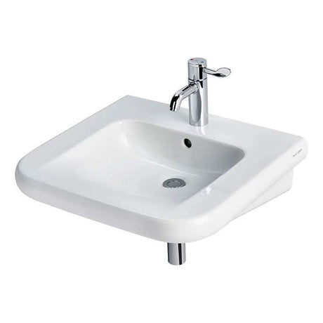 Armitage Shanks 550mm Wide 1 Tap Hole Contour 21 Basin with Overflow -