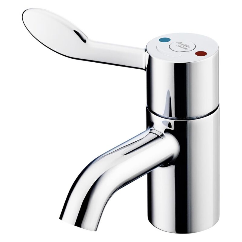 Ideal Standard Contour 21 Plus Chrome Thermostatic Basin Mixer With Flexible Tails - A6698AA