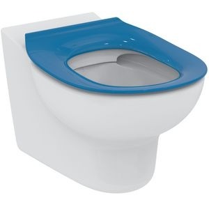 Ideal Standard Contour 21 Splash Blue Toilet Seat No Cover - S454536